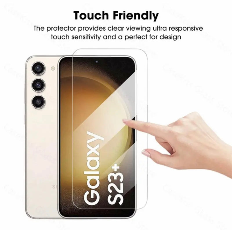 Yamizoo Premium 9H Clear ShatterProof Glass Screen Protector-1pk pour certains modèles Samsung Galaxy