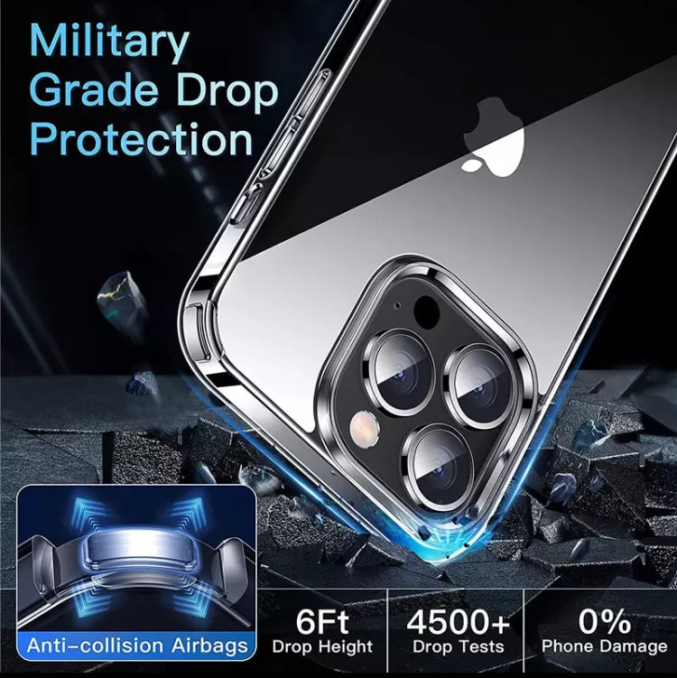 Premium Ultra-Clear Softshell TPU AirPillow Phone Case with Camera Precision Protector- for Apple iPhone 14 Series 2022 - Super Savings Technologies Co.,LTD 