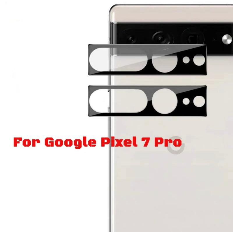 Glass Pro+ Premium 9H Clear 3D Night Aperture Curved Surface Camera Lens Protector- 2pcs for Google Pixel Series