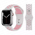 Signature Nike Apple Watch Silicone Sport Bands with Breathable Linings- for Selected Apple Watch 40mm Size - Super Savings Technologies Co.,LTD 