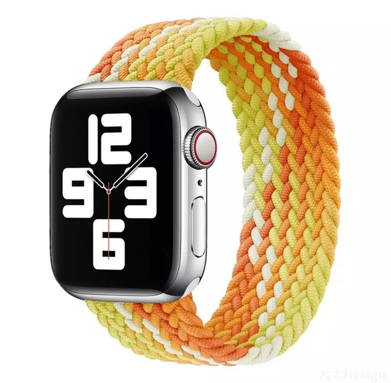 Premium Designers Speciality Nylon Braided Apple Watch Bands- for all Generations Apple Watch with Size 42mm/44mm - Super Savings Technologies Co.,LTD 