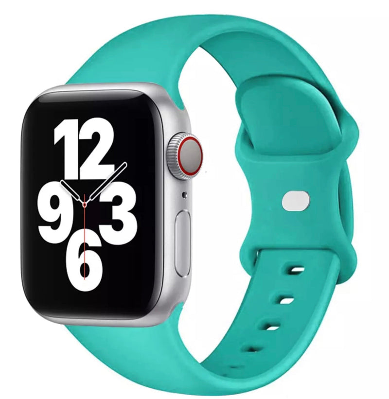 Premium Designers Apple Watch Silicone Sport Bands- for New Apple Watch Series 7 41mm - Super Savings Technologies Co.,LTD 