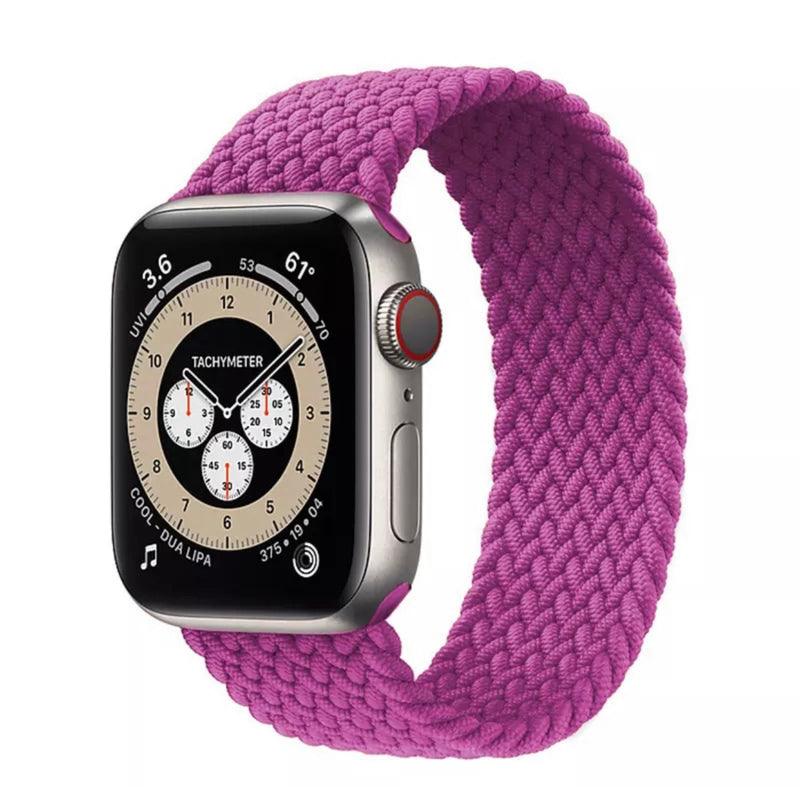 Premium Designers Speciality Nylon Braided Apple Watch Bands- for all Generations Apple Watch with Size 38mm/40mm - Super Savings Technologies Co.,LTD 
