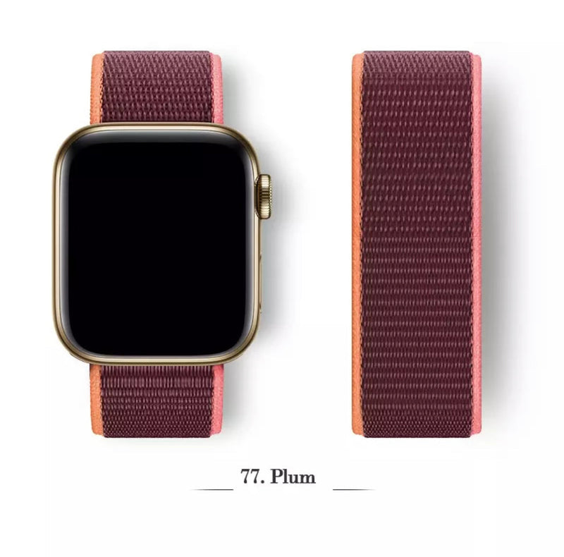 Premium Multi-Colour Nylon Sport Watch Bands- for New Apple Watch Series 7 45mm - Super Savings Technologies Co.,LTD 