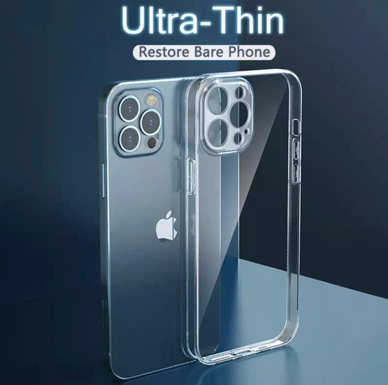 Premium Ultra-Clear Softshell TPU AirPillow Phone Case with Camera Precision Protector- for selected Apple iPhone Models - Super Savings Technologies Co.,LTD 