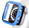Premium Multi-Colour 2 in 1 Tempered Glass Shockproof Apple Watch Case- for selected New Apple Watch Series 7 45mm - Super Savings Technologies Co.,LTD 