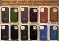 Premium Apple MagSafe Leather Phone Case- for New Apple iPhone 13 Pro 2021 - Super Savings Technologies Co.,LTD 