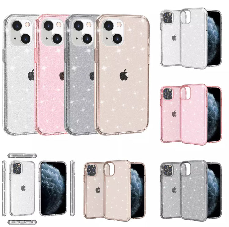 Classic OtterStyle Glitters/Clear Shockproof Hardshell TPU Phone Case- for Apple iPhone 14 Series 2022 - Super Savings Technologies Co.,LTD 