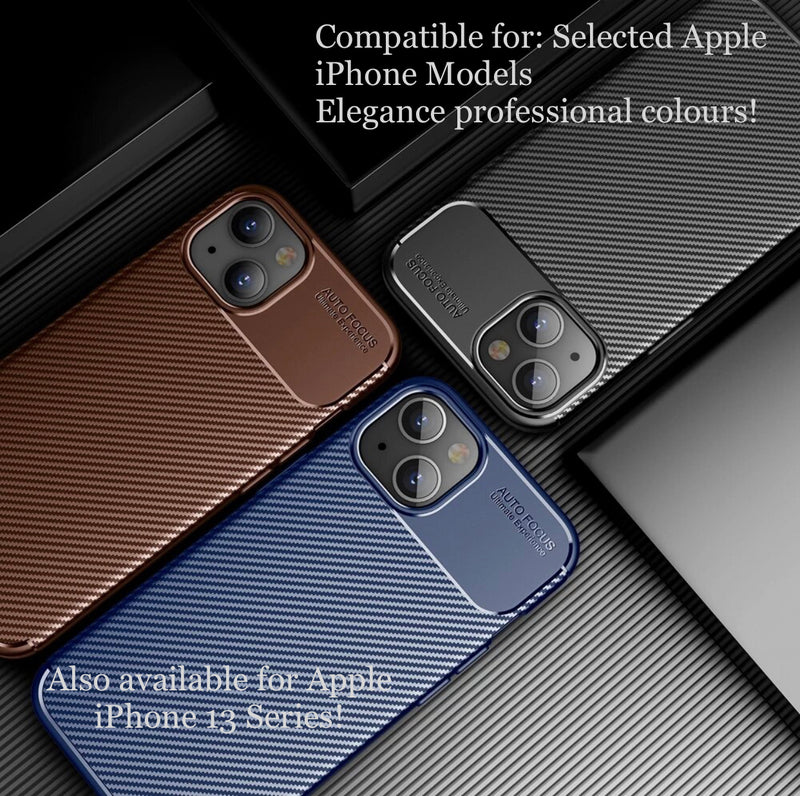 Premium Textured Carbon Fibre Slim Style Phone Case- for selected Apple iPhone models - Super Savings Technologies Co.,LTD 