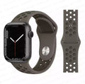 Signature Nike Apple Watch Silicone Sport Bands with Breathable Linings- for Selected Apple Watch 40mm Size - Super Savings Technologies Co.,LTD 