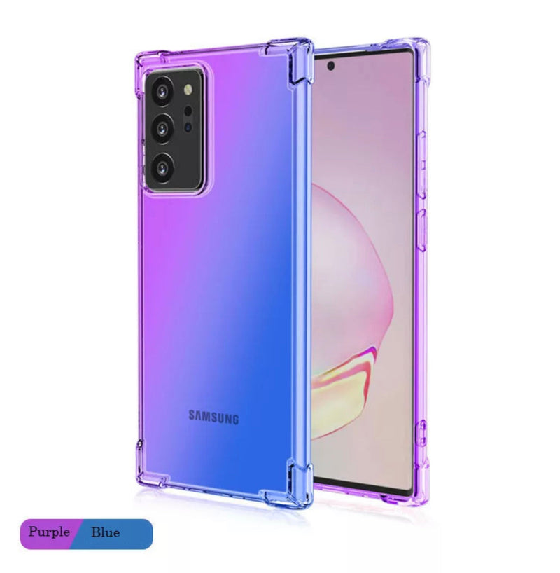 Premium Four Corners AirBag Impact Technology Colourful Gradient Cases- for Special Edition Samsung Galaxy S10Lite/S10-5G - Super Savings Technologies Co.,LTD 
