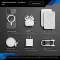Deluxe 6 Pieces Apple Lovers’ Accessories Gift Box- for Apple iPhones