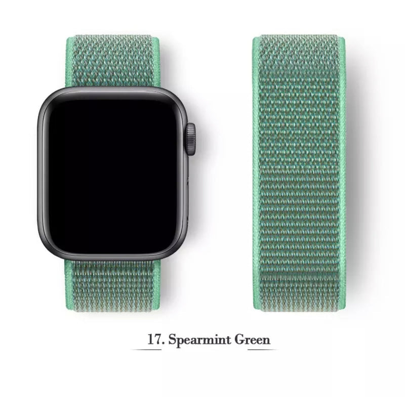 Premium Multi-Colour Nylon Sport Watch Bands- for New Apple Watch Series 7 45mm - Super Savings Technologies Co.,LTD 