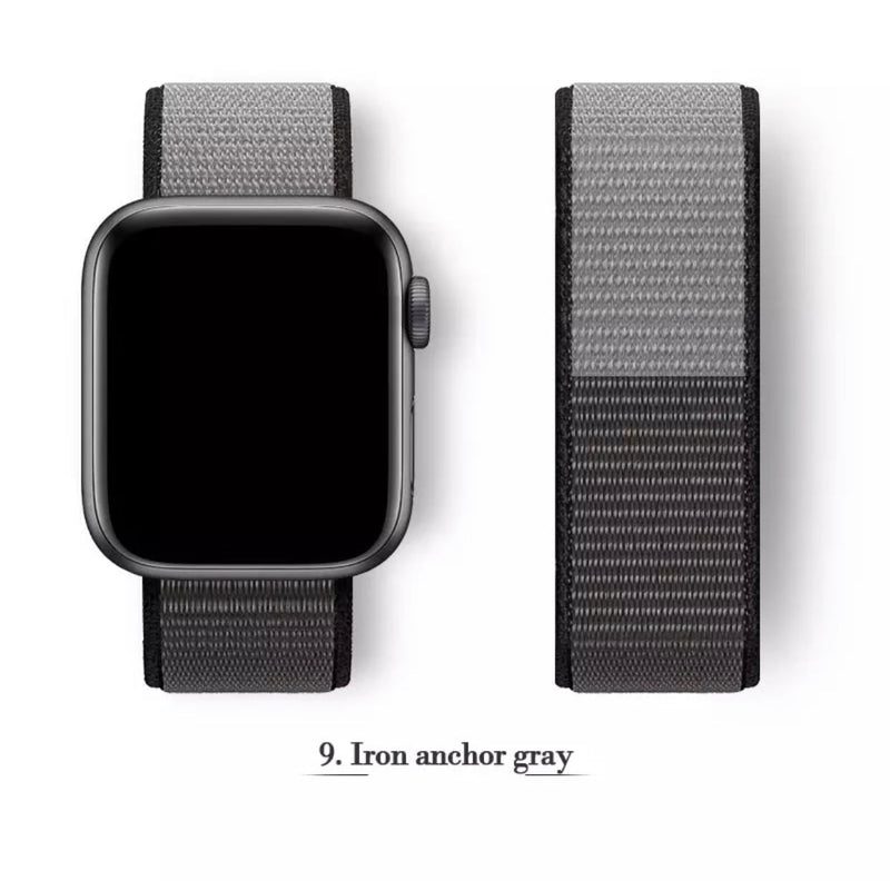 Premium Multi-Colour Nylon Sport Watch Bands- for selected Apple Watch in 42mm/44mm - Super Savings Technologies Co.,LTD 