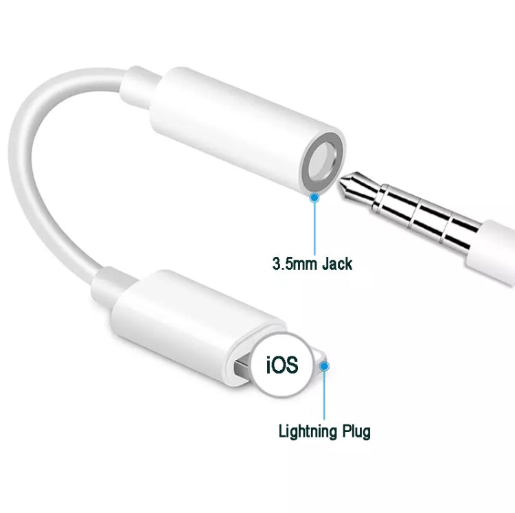 Apple MMX62AM/A Lightning to 3.5mm Headphone Jack Adapter