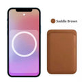 Apple OEM MagSafe Leather Wallet Pouch with Apple Logo- Compatible for all MagSafe Cases - Super Savings Technologies Co.,LTD 