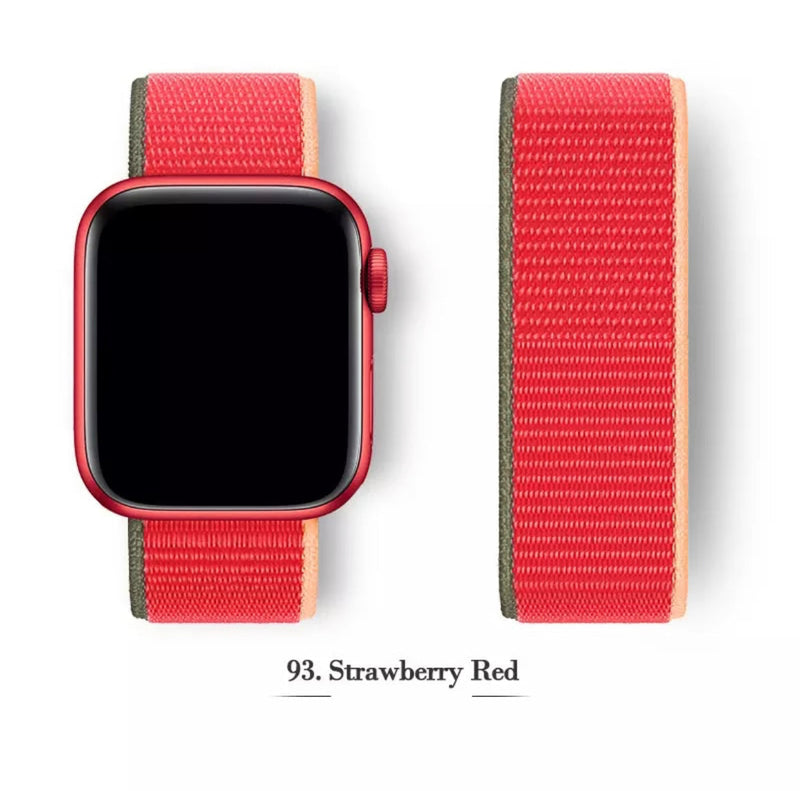 Premium Multi-Colour Nylon Sport Watch Bands- for selected Apple Watch in 42mm/44mm - Super Savings Technologies Co.,LTD 