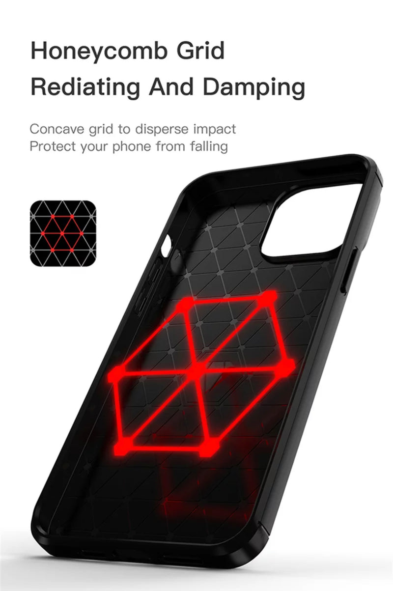 Simple Carbon Fiber Phone Case- for selected Apple iPhone models - Super Savings Technologies Co.,LTD 