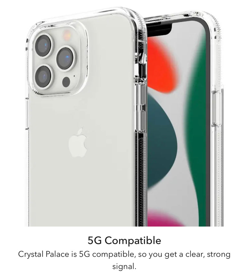 ZAGG Gear4 Crystal Palace Clear Hardshell Phone Case without MagSafe- for Apple iPhone Series - Super Savings Technologies Co.,LTD 