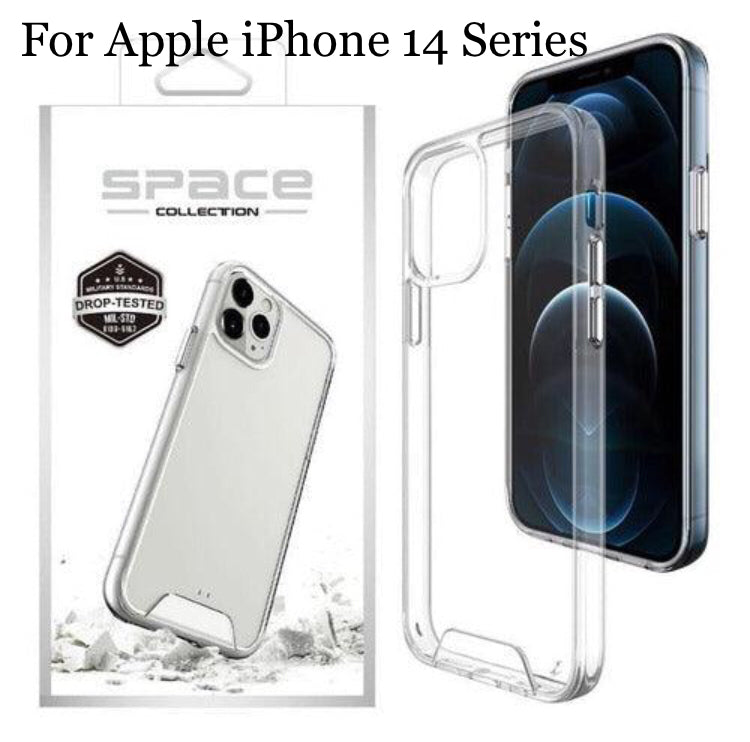 Premium Space Collection Clear Hardshell Phone Case- for Apple iPhone 14 Series 2022 - Super Savings Technologies Co.,LTD 