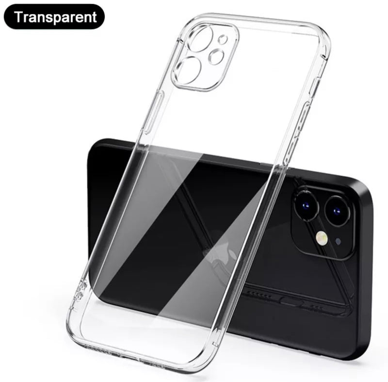 Premium Softshell Plating Straight Edges Phone Case- for selected Apple iPhones/New Apple iPhone 13 Series - Super Savings Technologies Co.,LTD 