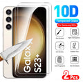 Yamizoo Premium 9H Clear ShatterProof Glass Screen Protector-2pks for Samsung Galaxy S23/S23Plus/S23Ultra
