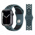 Signature Nike Apple Watch Silicone Sport Bands with Breathable Linings- for Selected Apple Watch 40mm Size - Super Savings Technologies Co.,LTD 