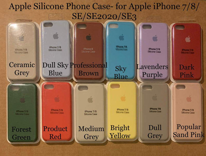 Funda Silicone Case iPhone SE 2020
