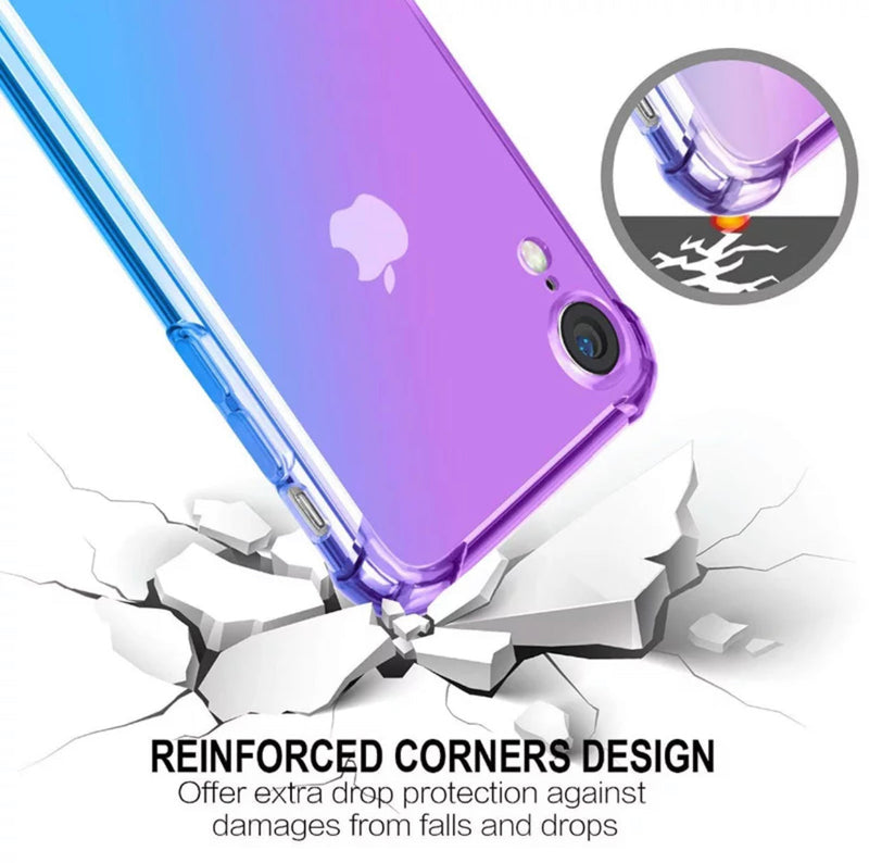 Premium Softshell TPU Colourful Gradient Cases (Extra 1.33mm Thickness)- for Apple iPhone XR - Super Savings Technologies Co.,LTD 