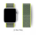 Premium Multi-Colour Nylon Sport Watch Bands- for selected Apple Watch in 38mm/40mm - Super Savings Technologies Co.,LTD 