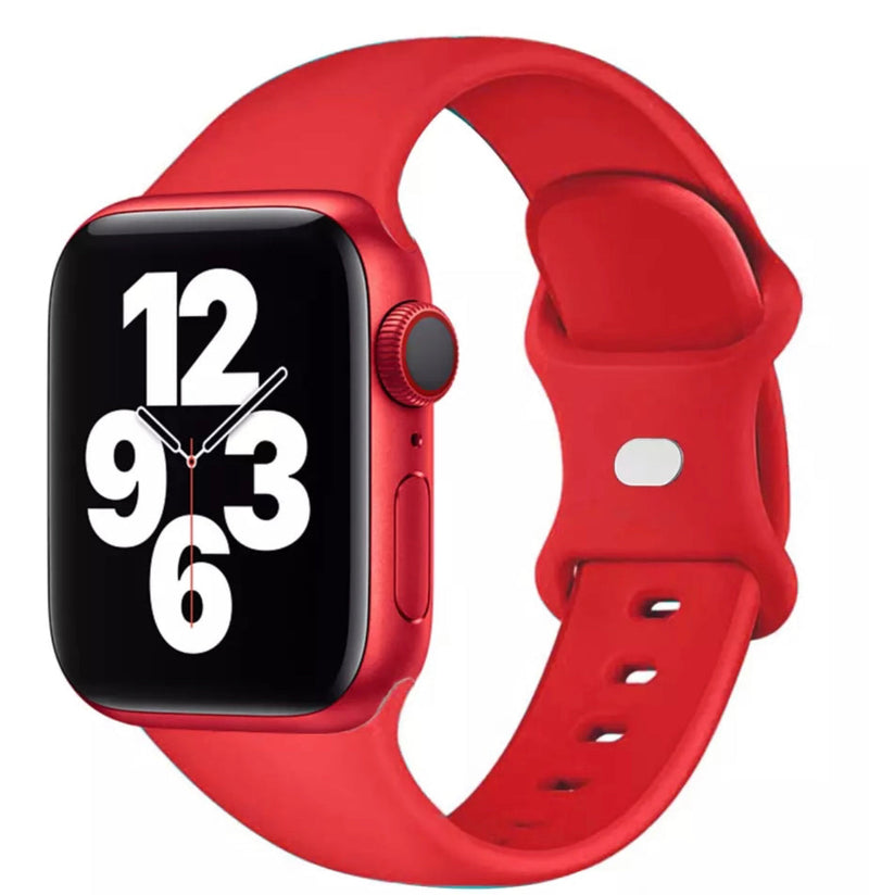 Premium Designers Apple Watch Silicone Sport Bands- for New Apple Watch Series 7 41mm - Super Savings Technologies Co.,LTD 