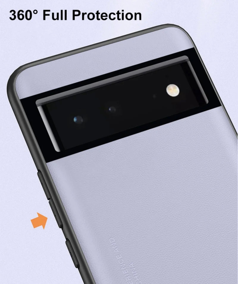 Premium Luxury PU Leather Designers Phone Case- for Google Pixel 7/7Pro - Super Savings Technologies Co.,LTD 