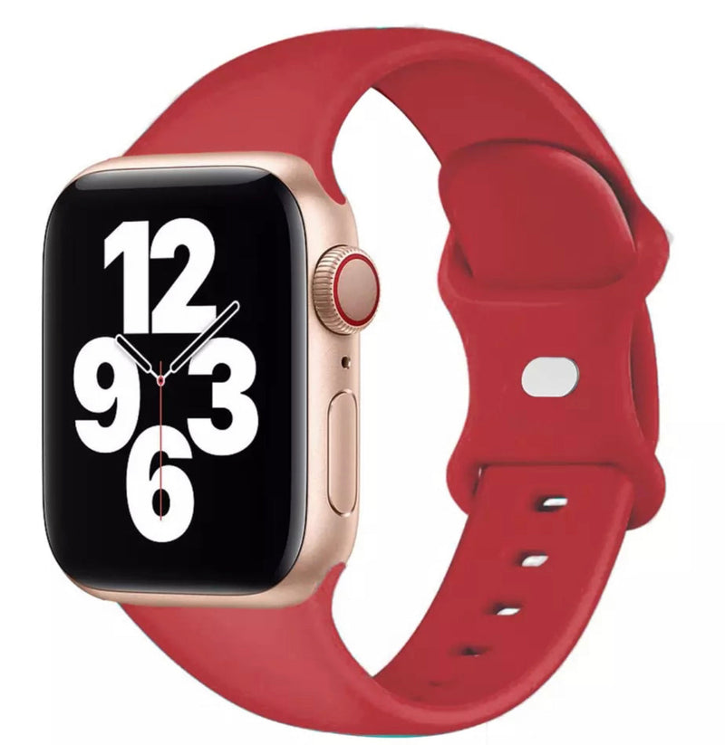 Premium Designers Apple Watch Silicone Sport Bands- for New Apple Watch Series 7 41mm - Super Savings Technologies Co.,LTD 