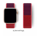 Premium Multi-Colour Nylon Sport Watch Bands- for New Apple Watch Series 7 41mm - Super Savings Technologies Co.,LTD 
