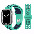 Signature Nike Apple Watch Silicone Sport Bands with Breathable Linings- for Selected Apple Watch 40mm Size - Super Savings Technologies Co.,LTD 