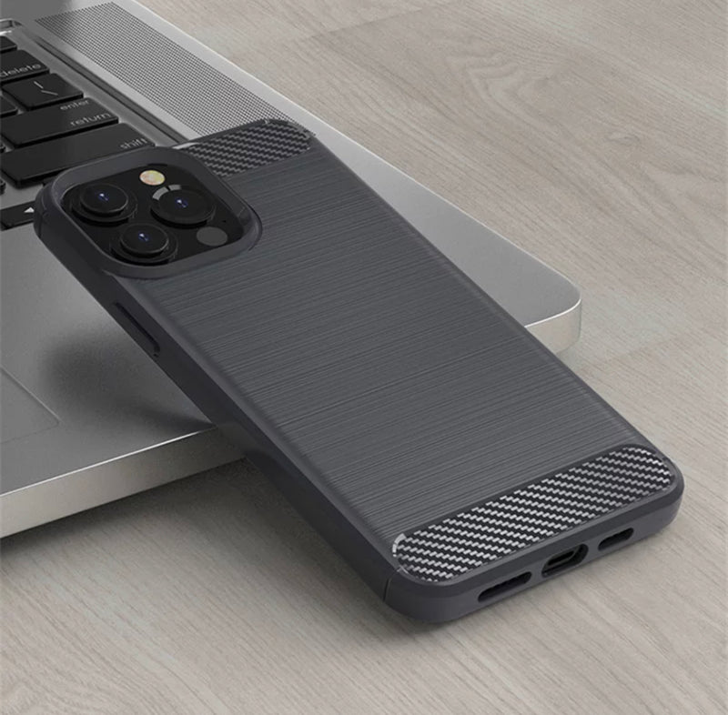 Simple Carbon Fiber Phone Case- for selected Apple iPhone models - Super Savings Technologies Co.,LTD 