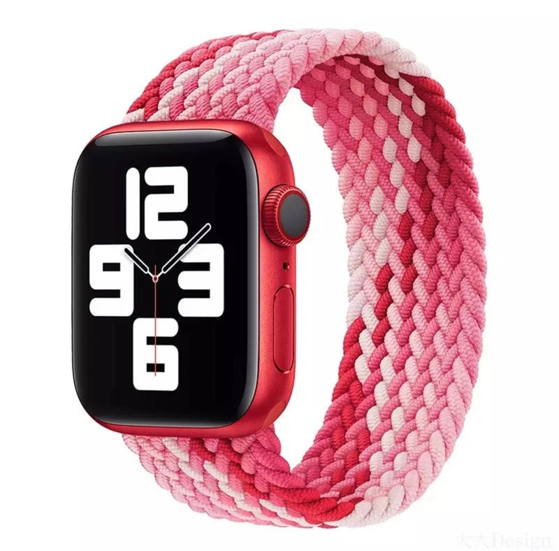 Premium Designers Speciality Nylon Braided Apple Watch Bands- for all Generations Apple Watch with Size 38mm/40mm - Super Savings Technologies Co.,LTD 