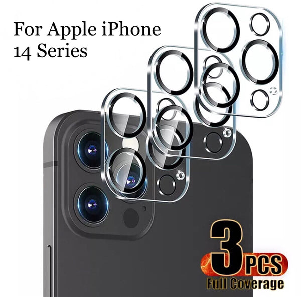 Yamizoo Branded Premium 9H Clear Camera Lens Protector- 3pcs for Apple iPhone 14 Series 2022 - Super Savings Technologies Co.,LTD 