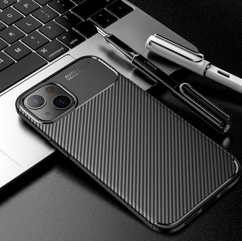 Premium Textured Carbon Fibre Slim Style Phone Case- for selected Apple iPhone models - Super Savings Technologies Co.,LTD 
